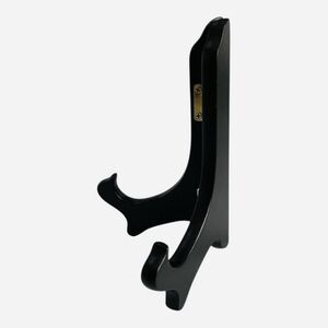 Black Wood Plate Display Easel Stand Picture Frame Holder 3.5"x6" Set of 2